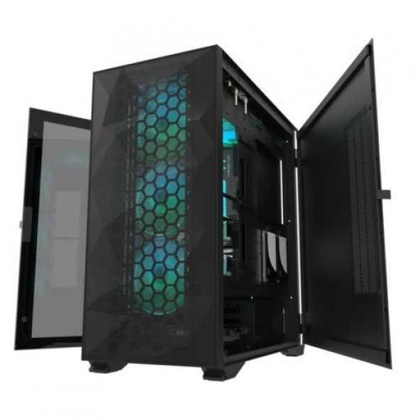 DarkFlash DLX21-MESH RGB Mid Kasa / PSU Yok - 4