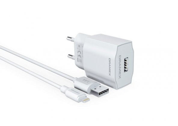 Dramex D16L 1.6A İphone Lightning Şarj Adaptörü