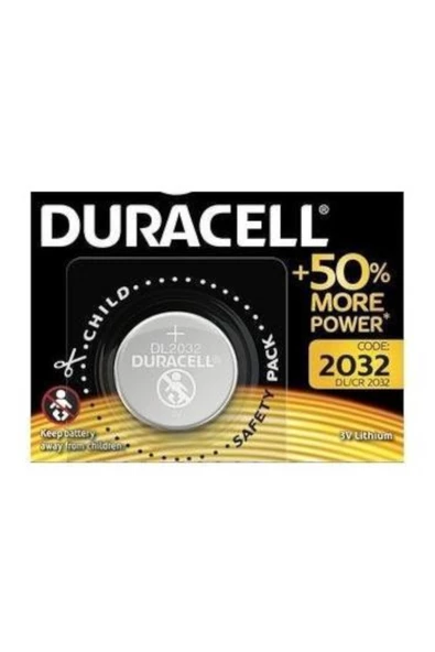 Duracell Düğme Pil 2032 3 Volt