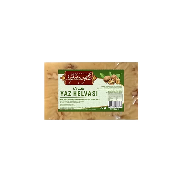 Cevizli Yaz Helvası 500G