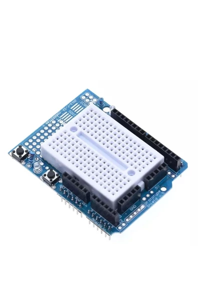 Arduino UNO R3 Proto Shield Kiti (Mini Breadboardlu)