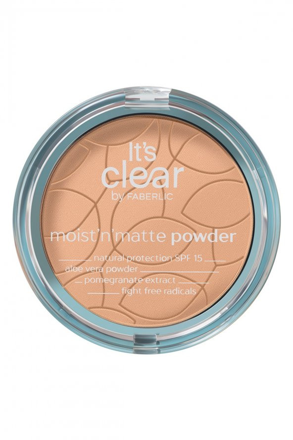 Moistnmatte Nemlendirici Yüz Pudrası, Ton "güneş Yanığı" - 7.0 Gr.-6693