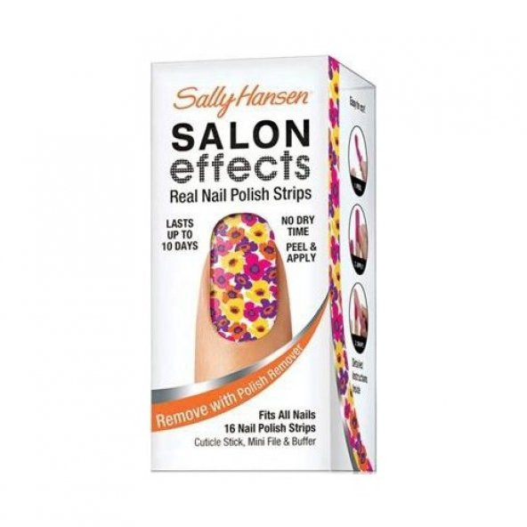 Sally Hansen Salon Effects Real Nail Polish Spring Fever