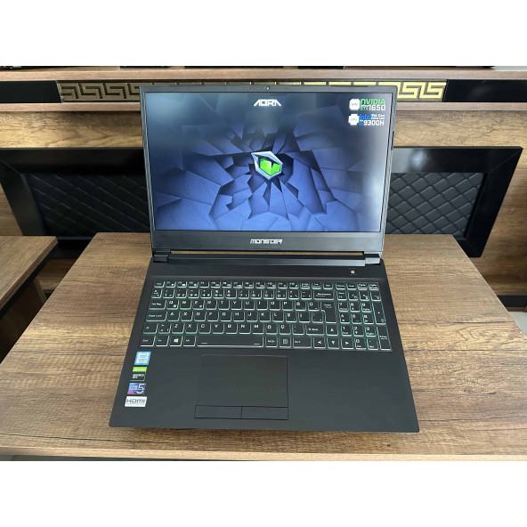 Monster Abra A5 V16.4 İKİNCİ EL Intel Core i5 9300H 16GB 500GB SSD GTX1650 15.6" FHD - 2