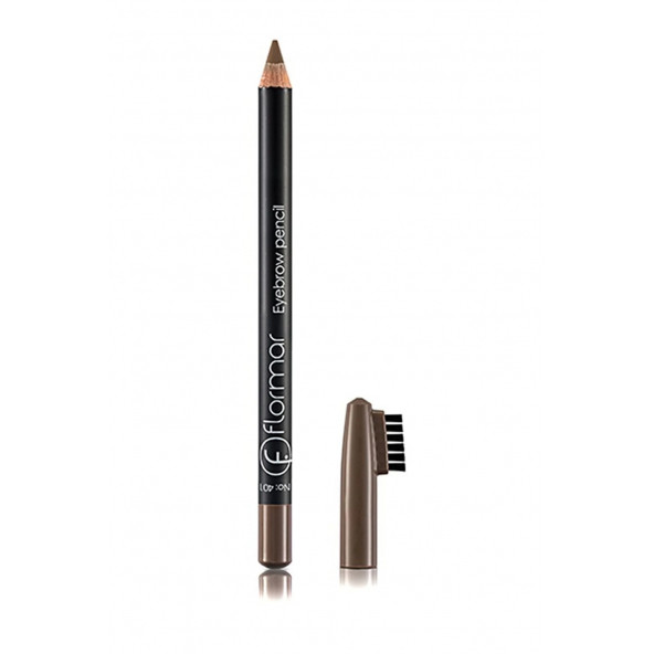 Flormar Özel Fırça Kapaklı Kaş Kalemi (Açık Kahverengi) - Eyebrow Pencil - 401