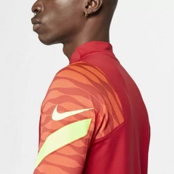 Nike Dri-Fit Strike 21 Kırmızı Erkek Antrenman Üstü - 3