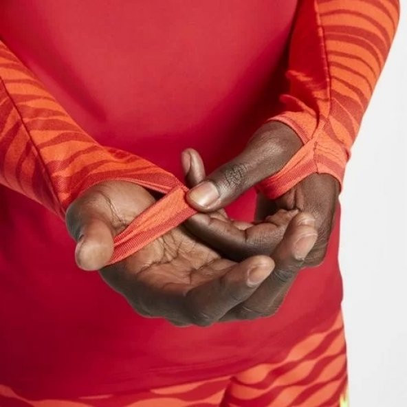 Nike Dri-Fit Strike 21 Kırmızı Erkek Antrenman Üstü - 4