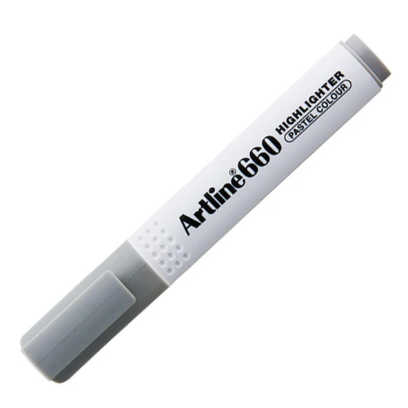 Artline Fosforlu Kalem Pastel Gri 660 (1 Adet)