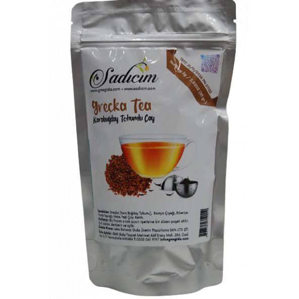Sadıcım Greçka Çayı (Karabuğday Tohumlu Çay) 80 Gr Süzen Poşet - 3