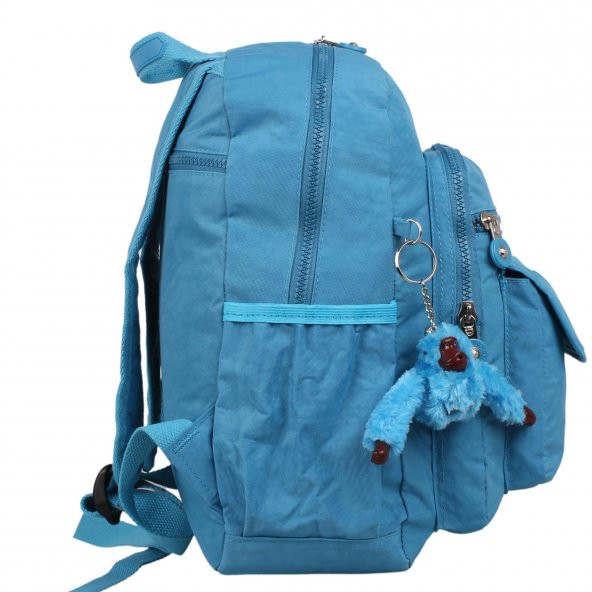 Kenyon Cox 8835S Lacivert Unisex Klınkır Maymunlu Günlük Sırt Çantası - 6