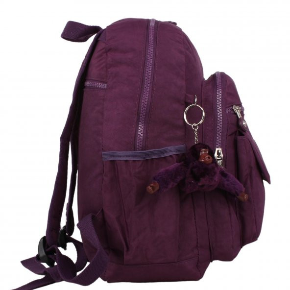Kenyon Cox 8835S Mor Unisex Klınkır Maymunlu Günlük Sırt Çantası - 5