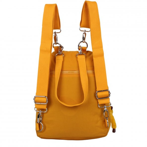 Kenyon Cox 8601 Sarı Unisex Klınkır Maymunlu Günlük Kol ve Sırt Çantası - 3