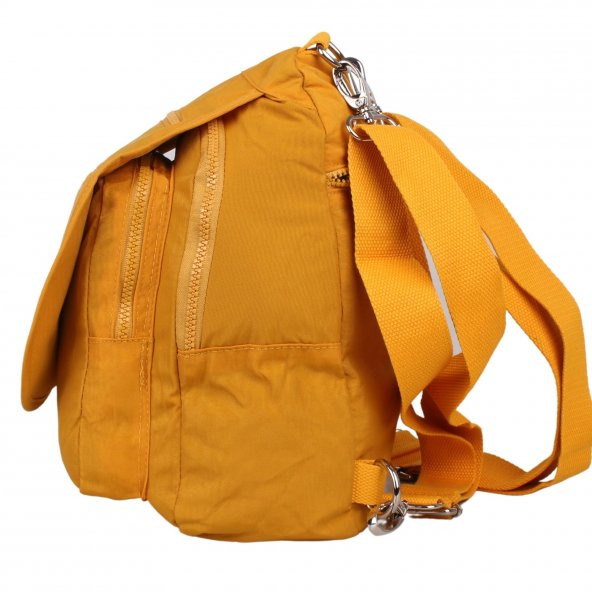 Kenyon Cox 8601 Sarı Unisex Klınkır Maymunlu Günlük Kol ve Sırt Çantası - 4