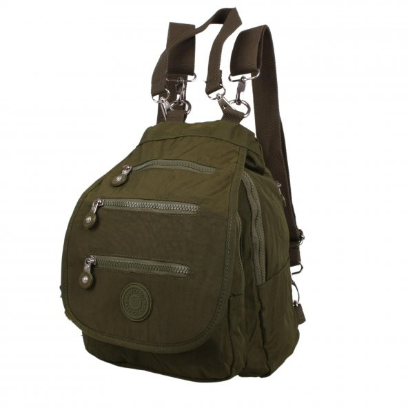 Kenyon Cox 8601 Yeşil Unisex Klınkır Maymunlu Günlük Kol ve Sırt Çantası - 2
