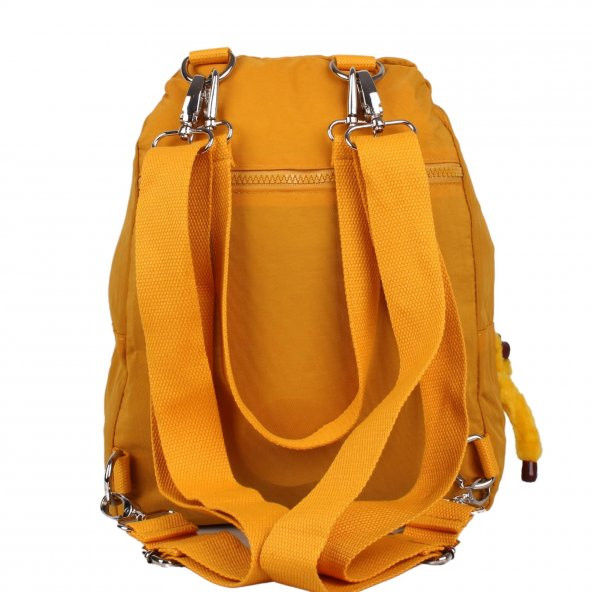 Kenyon Cox 8601 Sarı Unisex Klınkır Maymunlu Günlük Kol ve Sırt Çantası - 6