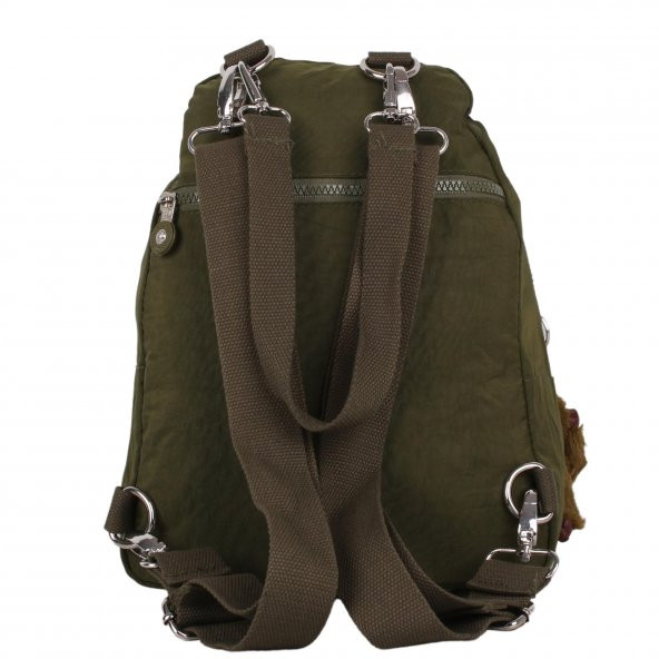 Kenyon Cox 8601 Yeşil Unisex Klınkır Maymunlu Günlük Kol ve Sırt Çantası - 4