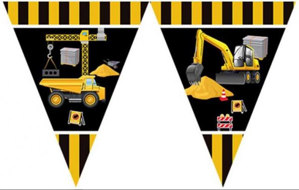 FLAMA BAYRAK İNŞAAT 1 SET - Resim 2