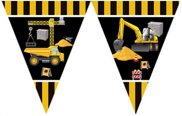 FLAMA BAYRAK İNŞAAT 1 SET - Resim 4