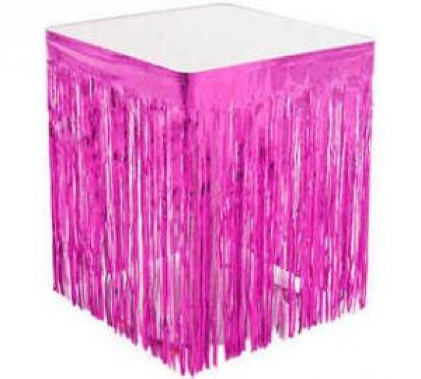 MASA KENARI ETEĞİ FONSÜS METALİZE YERLİ PEMBE 1 ADET ürün görseli