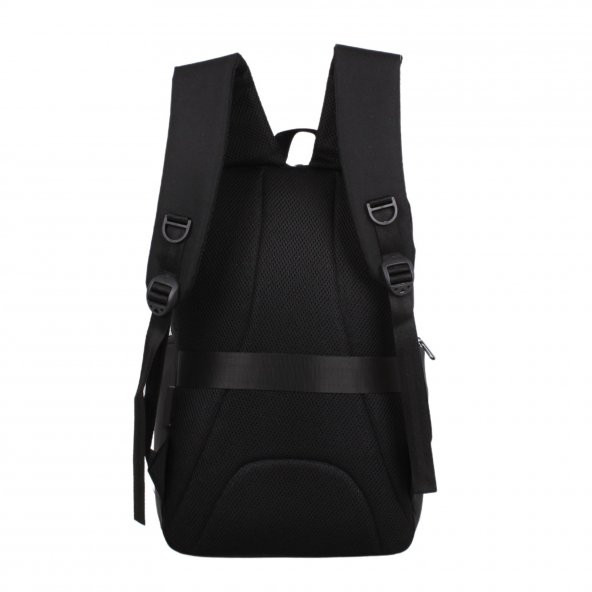 Bagacar 710  Siyah Unisex Okul ve Günlük Sırt Çantası - 3