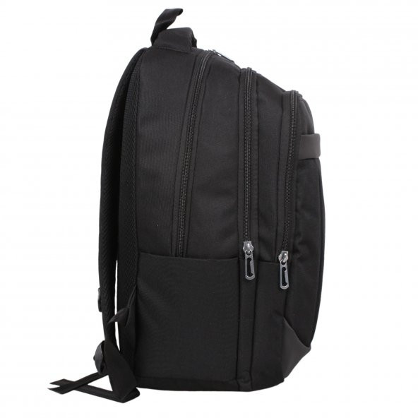 Bagacar 605 Siyah Unisex Okul ve Günlük Sırt Çantası - 5