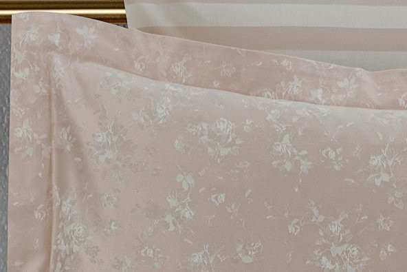 Finezza Rita Bambu Jakar Kumaş Taş ikili Oksford 60x80 cm Yastık Kılıfı - 1336 - 2