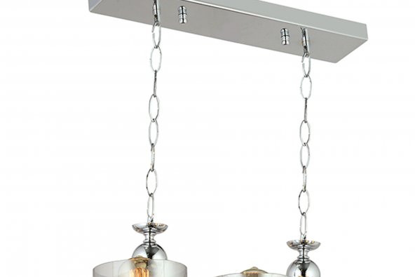 LampaLuce Fiaccola Modern Tasarım Salon Avizesi Yemek Masası Üzeri 8li Krom 80x100cm - 5