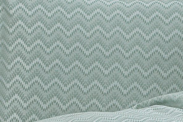 Finezza Odesa Bambu Jakar Kumaş Mint ikili Oksford 60x80 cm Yastık Kılıfı - 1340 - 5
