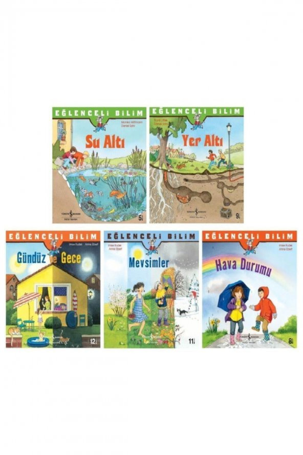 Iş Bankası Eğlenceli Bilim Serisi 5 Kitap