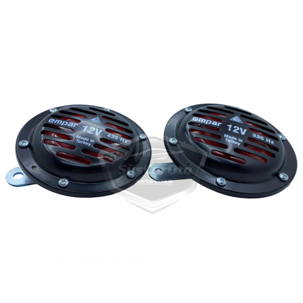 Empar Hella Tip Süper Tone Küçük Kafa Korna Seti 12 Volt 2 Adet - 6