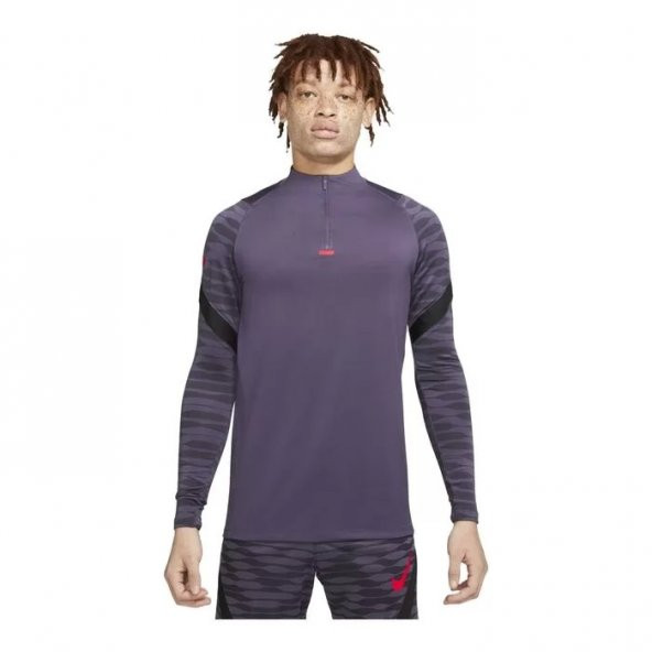 Nike M Nk Df Strke21 Dril Top Erkek Mor Futbol Uzun Kollu - 2