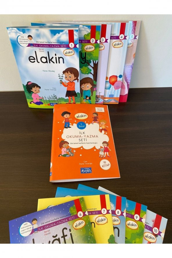 1. Sınıf Elakin – Ilk Okuma-yazma Seti (10 Kitap Takım) - Kerem Altındağ 2021081611211 - 3