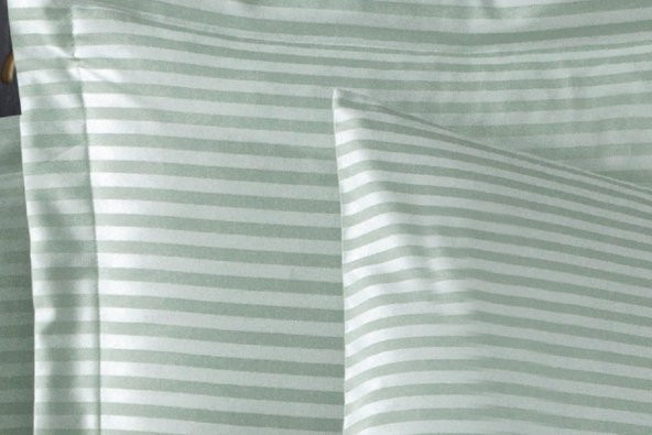 Finezza Bella Bambu Jakar Kumaş Mint ikili Oksford 60x80 cm Yastık Kılıfı - 1347 - 4