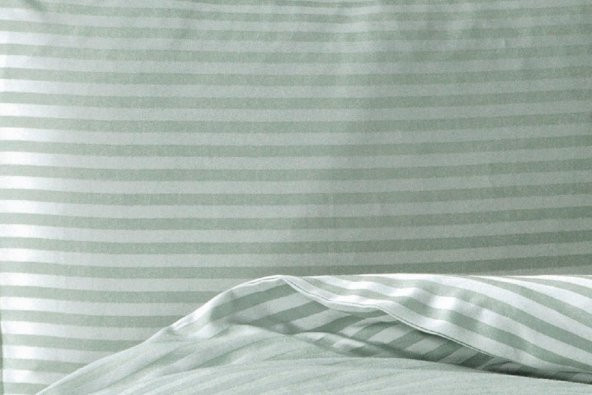 Finezza Bella Bambu Jakar Kumaş Mint ikili Oksford 60x80 cm Yastık Kılıfı - 1347 - 5