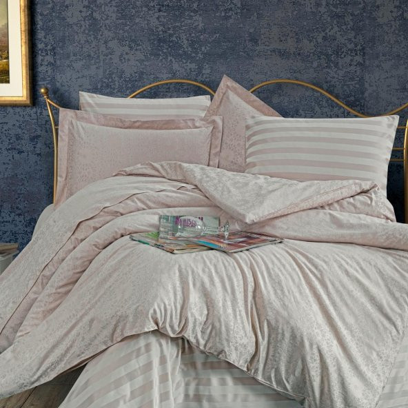 Finezza Jardin Bambu Jakar Kumaş Taş ikili Oksford 60x80 cm Yastık Kılıfı - 1349 - 5