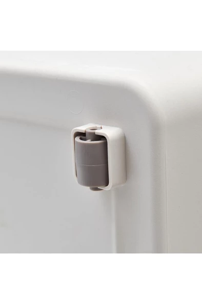 Geseus Motek Organızer Tekerlekli Eşya Ve Erzak Kutusu 3x12 Lt-Mt07 Bambu Kapaklı - 7