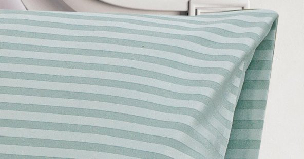 Finezza Jardin Bambu Jakar Kumaş Mint ikili Oksford 60x80 cm Yastık Kılıfı -1354 - 4