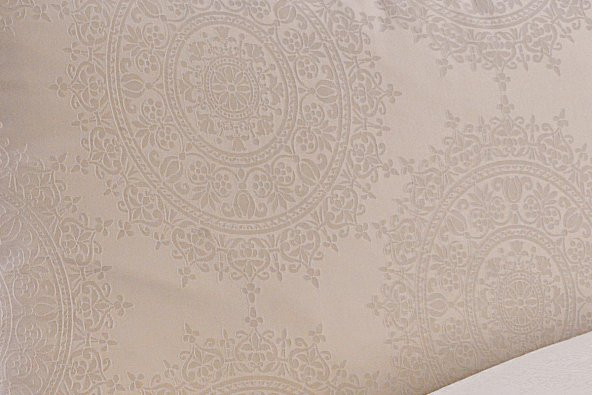 Finezza Tiara Bambu Jakar Kumaş Krem ikili Oksford 60X80cm Yastık Kılıfı - 1355 - 5
