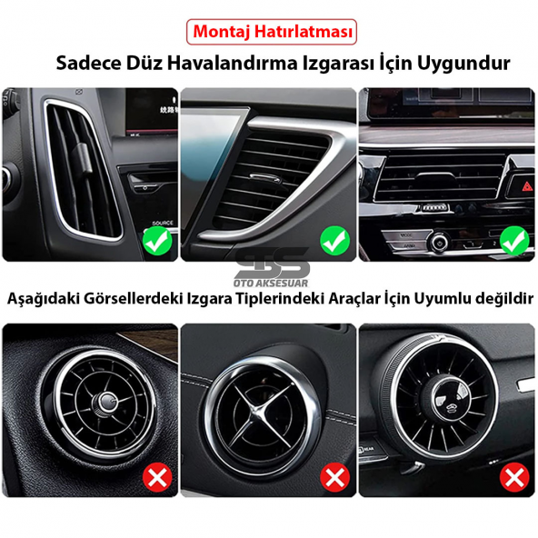 Araç Içi Klima Havalandırma Izgarası Gold Trim Seti Film Şerit Havalandırma Izgarası Gold Trim Şerit - 6