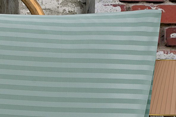 Finezza Tiara Bambu Jakar Kumaş Mint ikili Oksford 60X80cm Yastık Kılıfı - 1359 - 3