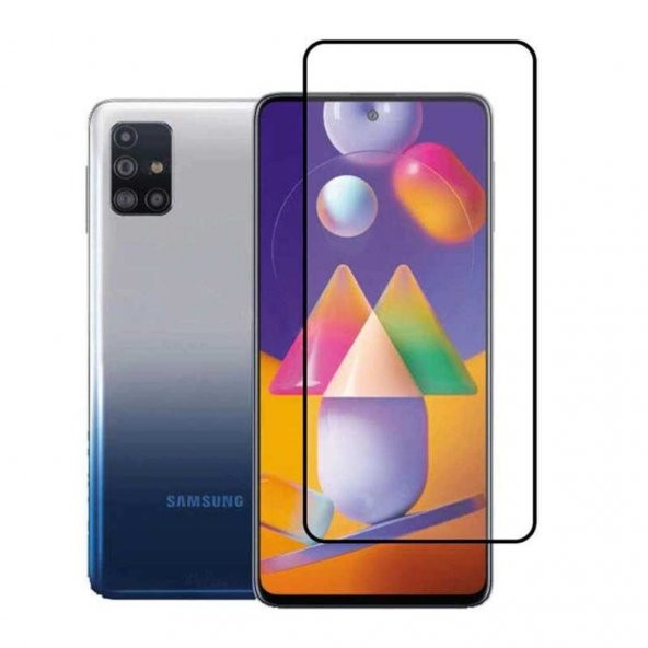 Samsung Galaxy M31s Tam Kaplama Mat Seramik Nano Ekran Koruyucu
