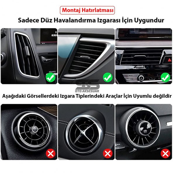Araç Içi Klima Havalandırma Izgarası Kırmızı Trim Seti Film Şerit Havalandırma Izgarası Kırmızı Trim Şerit - 6