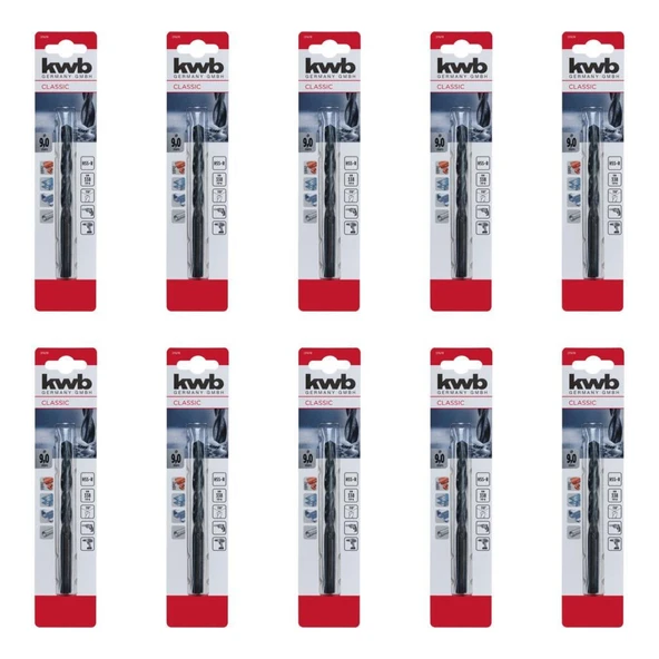 Kwb HSS Metal Matkap Ucu 6 mm x 10 Adet 49209660 ürün görseli