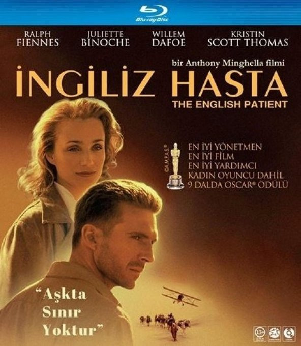 The English Patient - İngiliz Hasta Blu-Ray