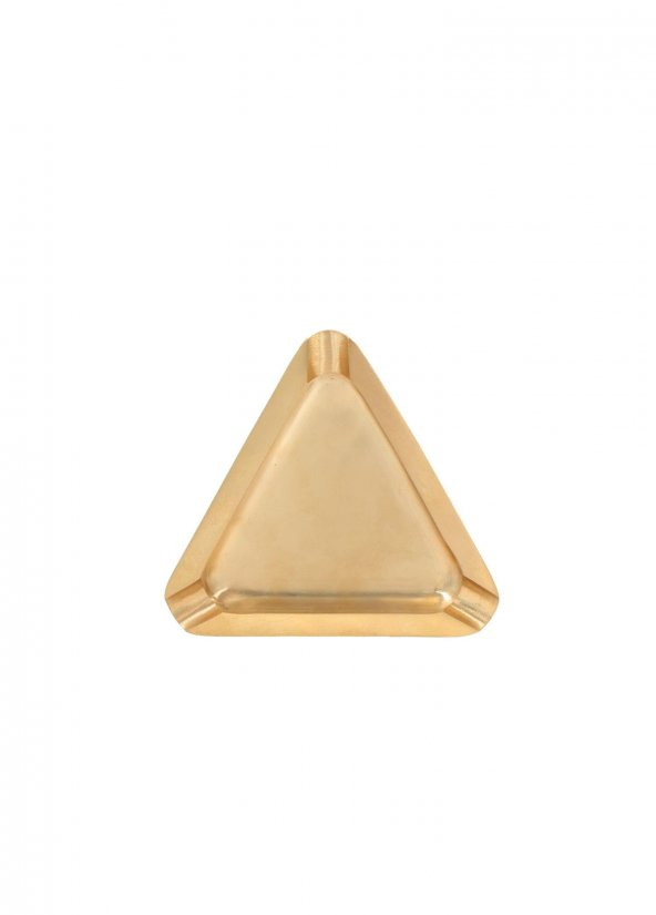 The Mia BRS0128 Brass Prinç Üçgen Puro Küllük - 2