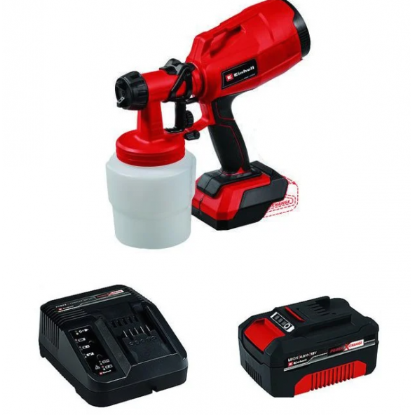 Einhell TC-SY 18/60 Lİ 18V 4Ah Akülü Sprey Boya Tabancası