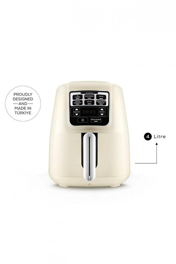 Karaca Air Pro Cook Xl 2 In 1 Airfryer Starlight - 4