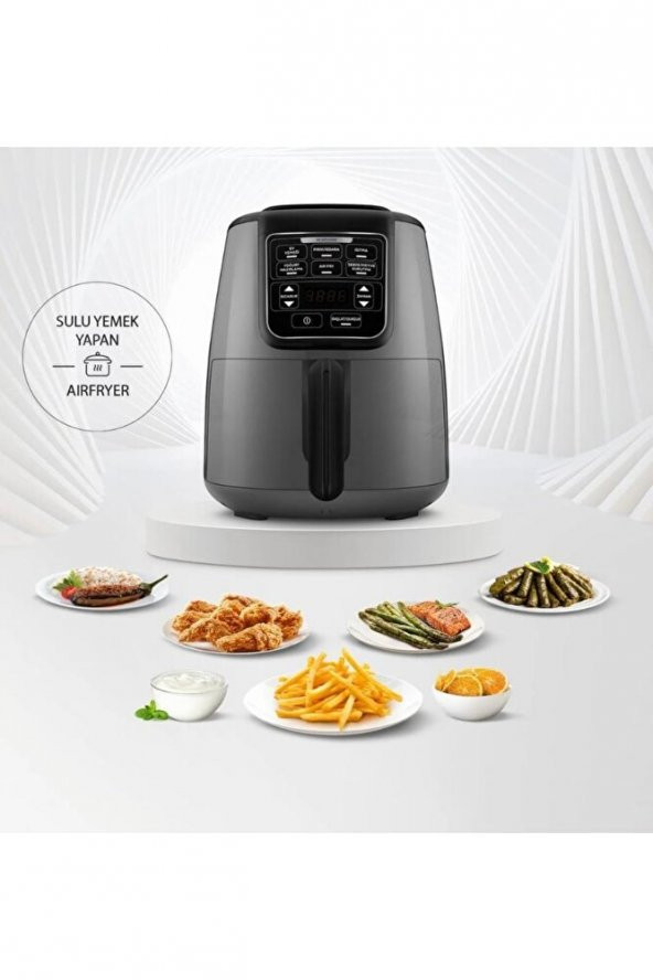 Air Pro Cook Xl 2 In 1 Airfryer Space Grey