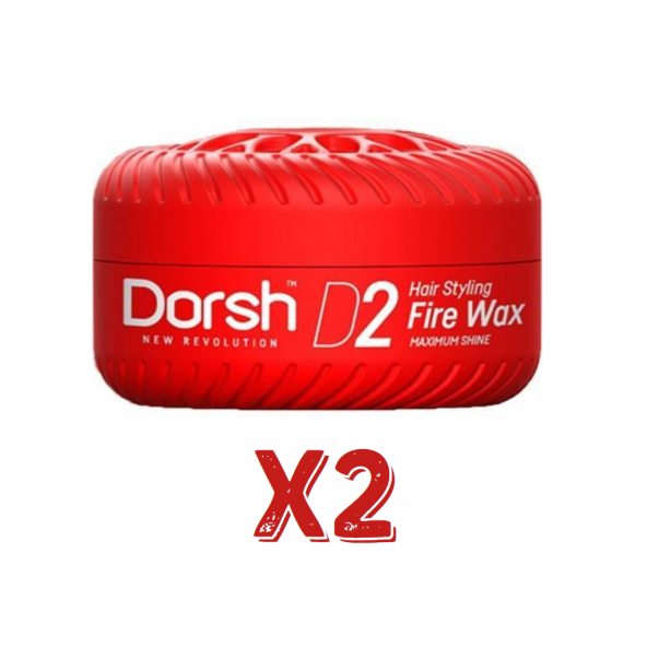 Dorsh Saç Şekillendirici Wax Fire Wax D2 150 Ml 2 Adet