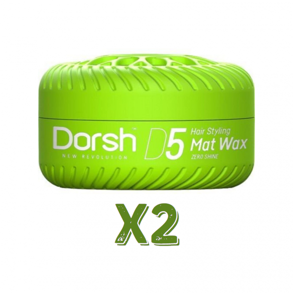 Dorsh Saç Şekillendirici Wax Mat Wax D5 150 Ml 2 Adet